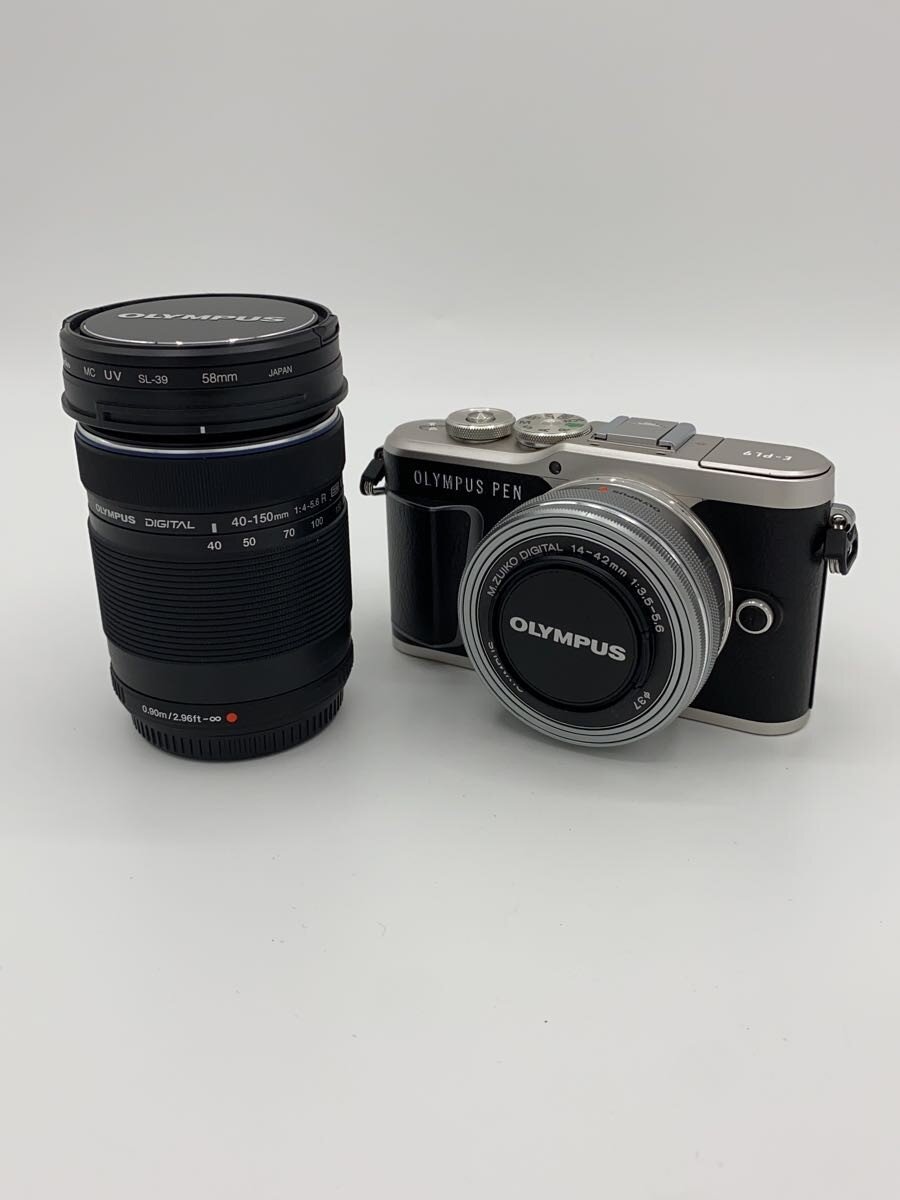 【中古】OM SYSTEM(OLYMPUS)◆デジタル一眼カメラ OLYMPUS PEN E-PL9 EZダブルズームキット [ブラック]//【カメラ】
