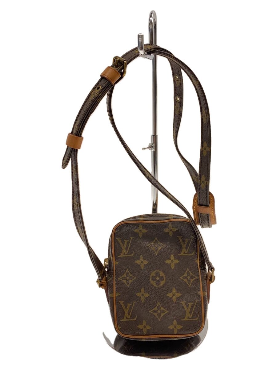LOUIS VUITTON - 【中古】LOUIS VUITTON◆ミニ・ダヌーブ_モノグラム・キャンバス/PVC/BRW//【バッグ】