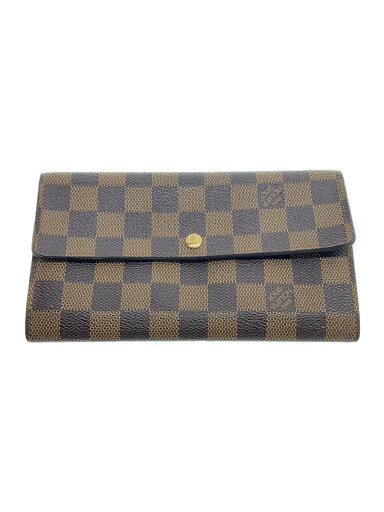 【中古】LOUIS VUITTON◆ポシェット・ポルト・モネ・カルト・クレディ_ダミエ・エベヌ_BRW/PVC/BRW/メンズ【服飾雑貨他】 【中古】LOUIS VUITTON◆ポシェット・ポルト・モネ・カルト・クレディ_ダミエ・エベヌ_BRW/PVC/BRW/メンズ【服飾雑貨他】