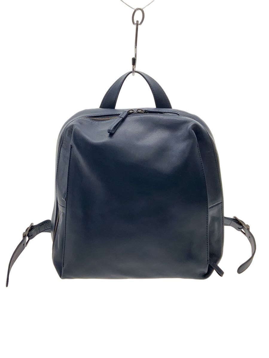 【中古】MOTHERHOUSE◆リュック/レザー/ネイビー/カゼマトウ/m【バッグ】 jumblestore-38764345 2nd STREET 楽天市場店 パッケージ画像
