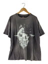 【中古】SAINT MICHAEL◆Tシャツ/XL/コットン/GRY/無地/SM-S22-0000-020//【メンズウェア】(4)