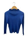 【中古】PLEATS PLEASE ISSEY MIYAKE◆長袖カットソー/3/ポリエステル/BLU/pp13-jk756//【レディースウェア】(4)
