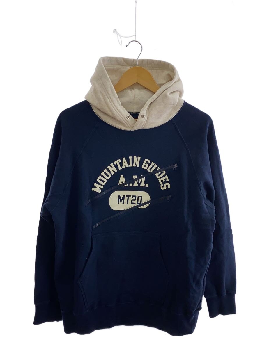 【中古】Mountain Research◆パーカー/L/コットン/NVY/無地/MTR-3391【レディースウェア】