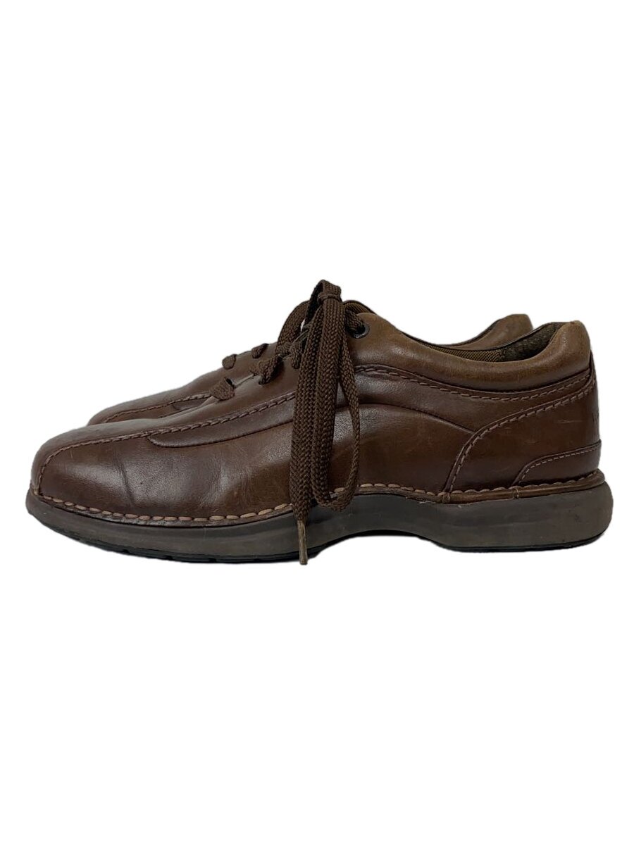 【中古】Rockport◆ローカットスニーカー/US8.5/ブラウン/レザー/APM1494【シューズ】