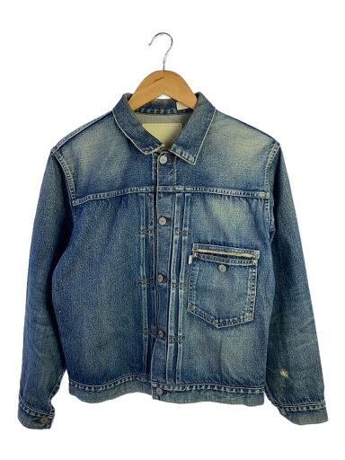 【中古】YOUNG & OLSEN◆1st/デニムジャケット/トラッカー/Gジャン/5/IDG/Y01701-JK005【メンズウェア】 【中古】YOUNG & OLSEN◆1st/デニムジャケット/トラッカー/Gジャン/5/IDG/Y01701-JK005【メンズウェア】