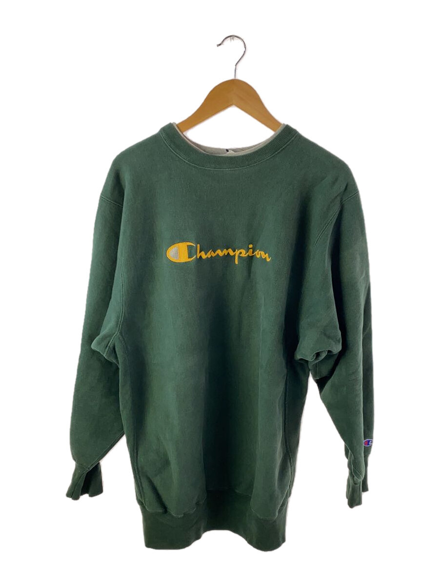 【中古】Champion◆スウェット/XXL/コットン/GRN【メンズウェア】