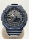 【中古】CASIO◆クォーツ腕時計/デジタル/ラバー/BLK/NVY/GA-B2100【服飾雑貨他】(2)
