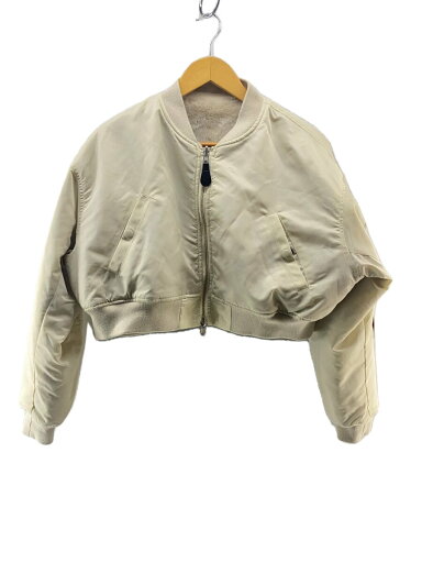 【中古】ALPHA INDUSTRIES◆ブルゾン/FREE/ポリエステル/BEG/ta7190-9065【レディースウェア】 【中古】ALPHA INDUSTRIES◆ブルゾン/FREE/ポリエステル/BEG/ta7190-9065【レディースウェア】