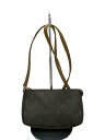 【中古】LOUIS VUITTON◆1)ポシェット・アクセソワール_モノグラム・キャンバス_BRW/PVC/BRW【バッグ】