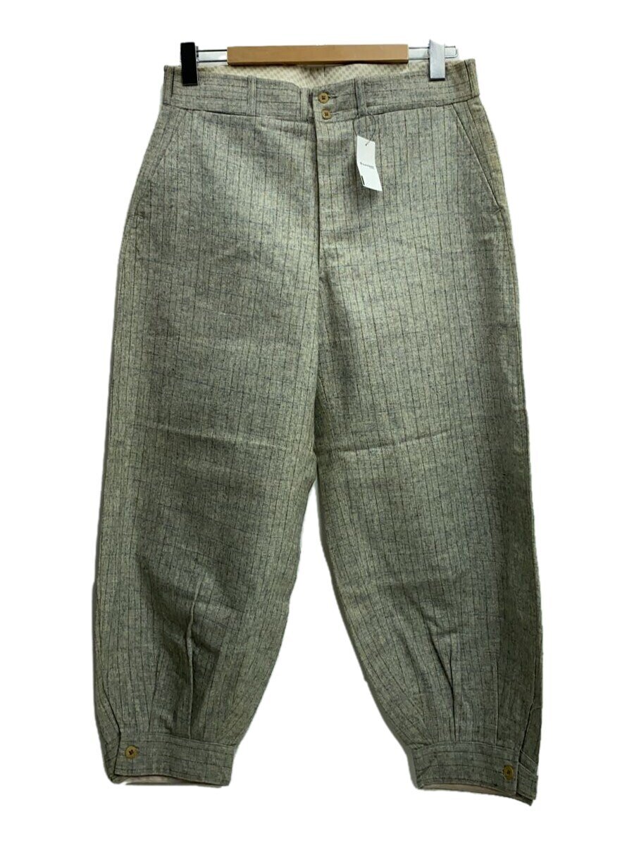 【中古】-40s/裾アジャスター/ユニチケ/ボトム/--/ウール/GRY/チェック//【メンズウェア】