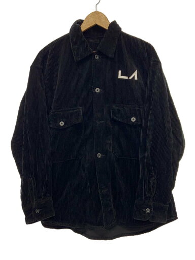 【中古】ジャケット/--/コーデュロイ/BLK/LA【メンズウェア】 【中古】ジャケット/--/コーデュロイ/BLK/LA【メンズウェア】