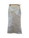 【中古】MOUSSY◆ロングスカート/0/コットン/BEG/010ISH11-0241【レディースウェア】(4)