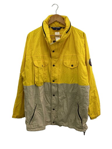 【中古】POLO SPORT◆90s/BORO/バイカラーマウンテンパーカー/クッキーパッチ/XL/フード収納式/90年代【メンズウェア】 【中古】POLO SPORT◆90s/BORO/バイカラーマウンテンパーカー/クッキーパッチ/XL/フード収納式/90年代【メンズウェア】