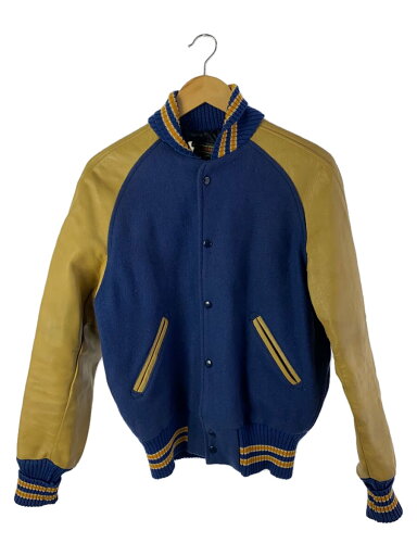 【中古】SKOOKUM◆スタジャン/38/ウール/BLU【メンズウェア】 【中古】SKOOKUM◆スタジャン/38/ウール/BLU【メンズウェア】