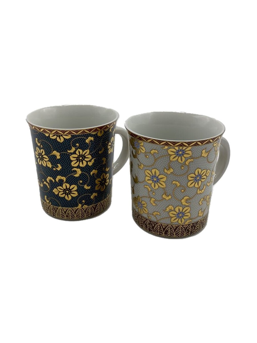 【中古】九谷焼◆グラス/2点セット/九谷焼/K4-975/鉄仙唐草【キッチン用品】