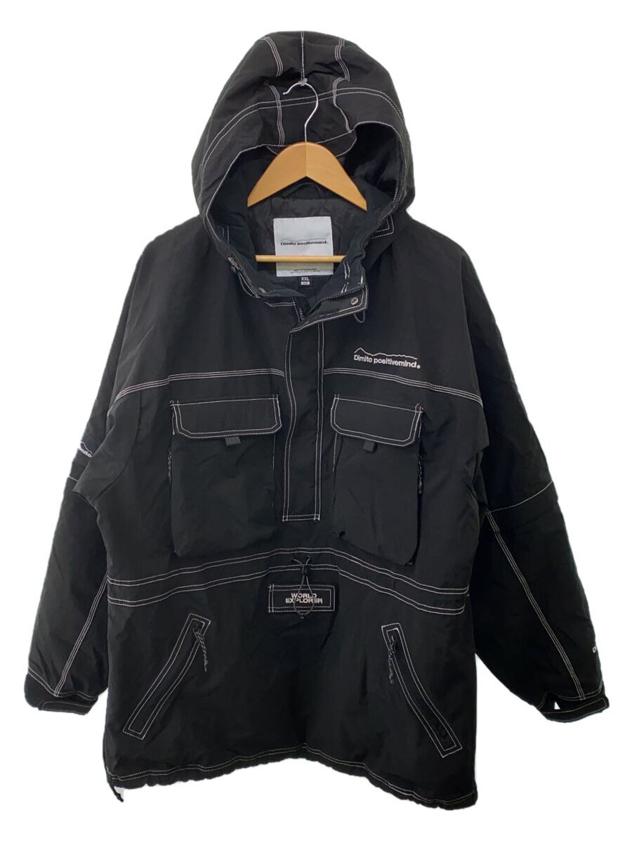 【中古】Dimito/Anorak Jacket/アノラック/ウェアー/XXL/ブラック【スポーツ】