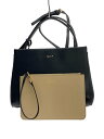 【中古】agnes b.◆ショルダーバッグ/レザー/BLK/IS11H-05【バッグ】