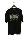 Hanes◆FUCK PARENTAL ADVICE/Tシャツ/XL/コットン/BLK/プリント