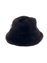 【中古】LOUIS VUITTON◆ハット/LVクラウド/M7848M/コットン/BLK/レディース//【服飾雑貨他】