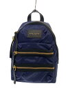 【中古】MARC JACOBS◆マークジェイコブス/リュック/ナイロン/NVY/無地/M0008298 415【バッグ】