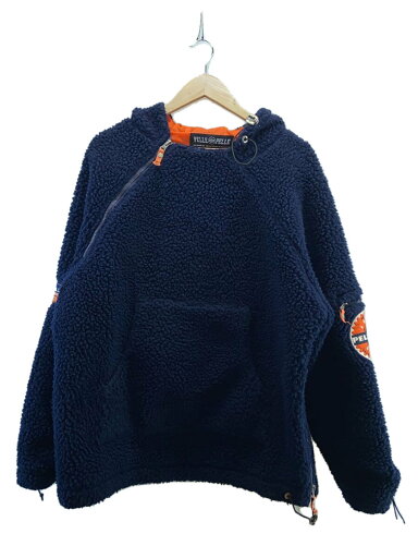 【中古】Pelle Pelle◆フリースジャケット/M/ポリエステル/NVY【メンズウェア】 【中古】Pelle Pelle◆フリースジャケット/M/ポリエステル/NVY【メンズウェア】