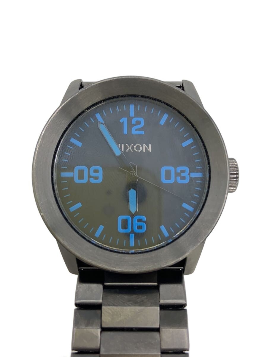 【ブランド】NIXON 【ブランドカナ】ニクソン 【型番】 【程度】B 【サイズ】 【メインカラー】ブラック 【素材・生地】 【キーワード】　　　/ 2026/06/03 セカンドストリート高崎上中居店【4182】【中古】NIXON◆クォーツ腕時計/アナログ/BLK ブランド NIXON 型番 カラー ブラック 柄 素材・生地 >色・素材について サイズ >サイズ表示について 実寸（cm） 【腕時計】 ケース縦：4.2 / ケース横：4.2 / 文字盤縦：3.2 / 文字盤横：3.2 / ケースの厚さ：0.9 / バンド幅：2.4 / 手首周り：16.5 【その他】 その他サイズ：/ 商品は　セカンドストリート高崎上中居店の店頭にて販売しております。商品に関するお問合わせは、お電話(TEL:027-310-3801)にて、問合わせ番号：2341823817801をお伝えください。 配送方法やお支払い方法に関するお問い合わせは、サポートセンターまでご連絡をお願いします。 ※お電話の対応は営業時間内のみとなります。お問い合わせフォームでお問い合わせの際はご注文番号をご記入下さい この商品に関する出品店舗からのコメント こちらの商品は、本体のみでの販売です。