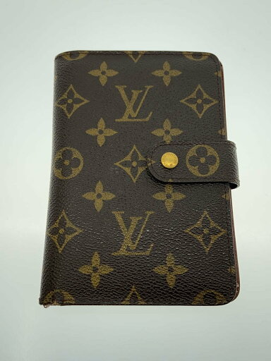 【中古】LOUIS VUITTON◆ポルト・モネ・ビエ・ヴィエノワ_モノグラム・キャンバス_BRW/PVC/BRW/総柄/レディース【服飾雑貨他】 【中古】LOUIS VUITTON◆ポルト・モネ・ビエ・ヴィエノワ_モノグラム・キャンバス_BRW/PVC/BRW/総柄/レディース【服飾雑貨他】