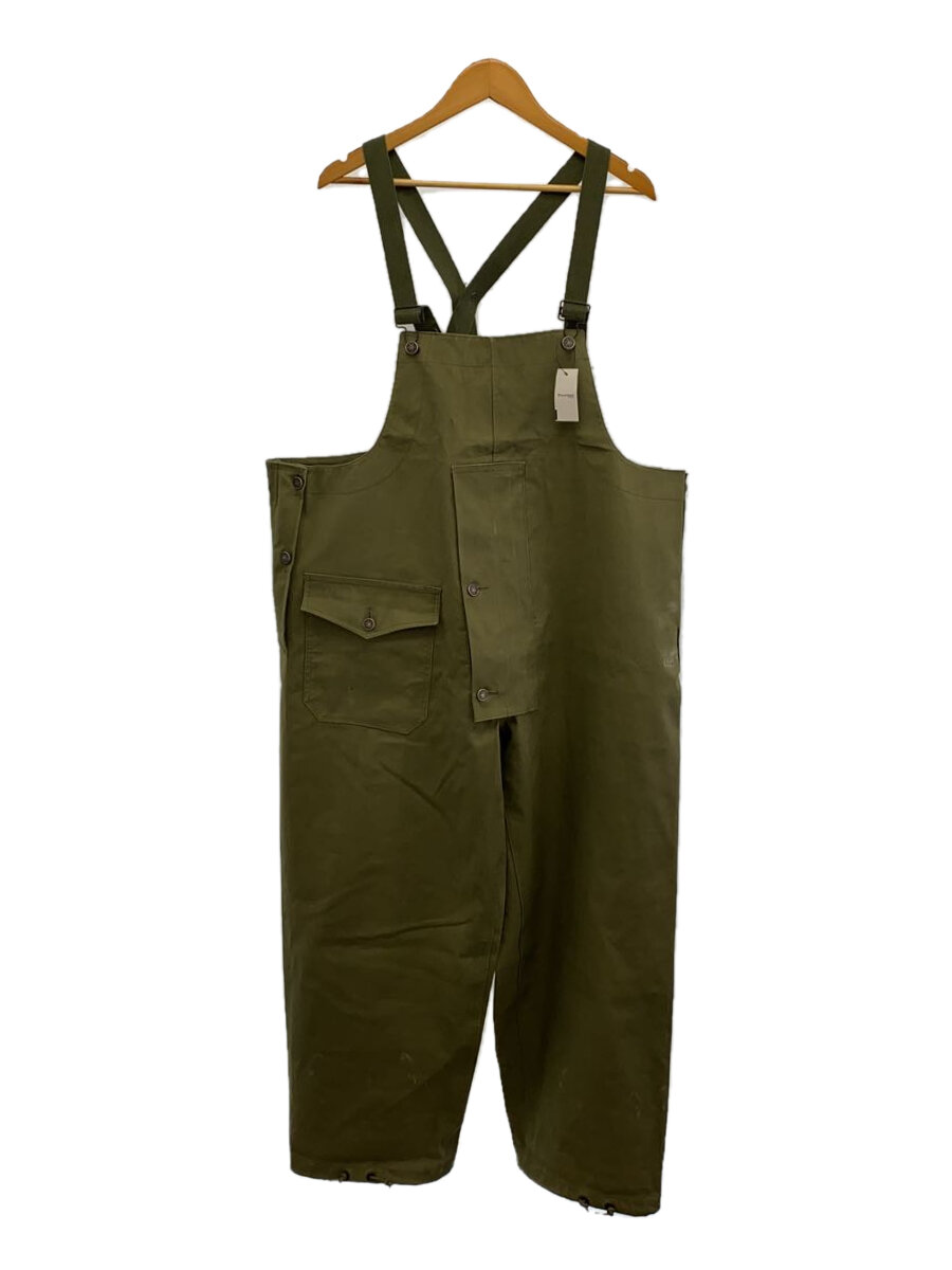 【中古】U.S.NAVY◆50s/N-2/Deck Rain Overall/オーバーオール/M/コットン/KHK/8405-268-8048【メンズウェア】