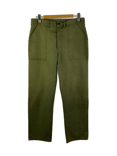 【中古】US.ARMY◆ボトム/--/コットン/カーキ/70s-80s/ベイカーパンツ//【メンズウェア】 【中古】US.ARMY◆ボトム/--/コットン/カーキ/70s-80s/ベイカーパンツ//【メンズウェア】