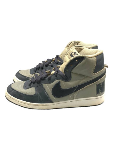 【中古】NIKE◆03年製/TERMINATOR HIGH/ハイカットスニーカー/26.5cm/GRY/307147-041【シューズ】 【中古】NIKE◆03年製/TERMINATOR HIGH/ハイカットスニーカー/26.5cm/GRY/307147-041【シューズ】