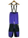 【中古】THE NORTH FACE◆ウェアー/GORE-TEX サイドジップパンツ/M/PUP/NY-7106【スポーツ】