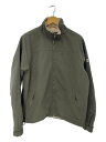 【中古】Timberland◆ジャケット/L/ナイロン/KHK/無地【メンズウェア】