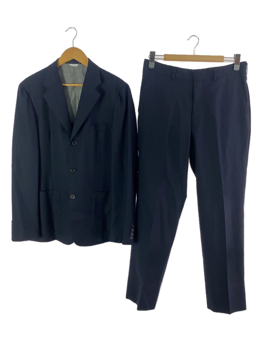 【中古】COMME des GARCONS HOMME DEUX◆DJ-P024/J028/セットアップスーツ/L/ウール/NVY/AD2012/サイドベンツ/【メンズウェア】
