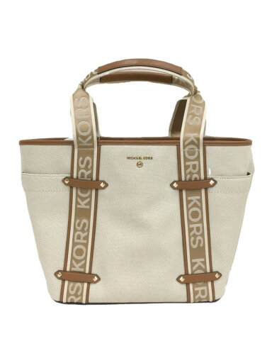 【中古】MICHAEL KORS◆MAEVE コンバーチブル オープントート スモール/トートバッグ/キャンバス/BRW【バッグ】 【中古】MICHAEL KORS◆MAEVE コンバーチブル オープントート スモール/トートバッグ/キャンバス/BRW【バッグ】