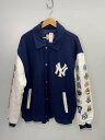 【中古】Genuine Merchandise◆スタジャン/XXL/ウール/NVY【メンズウェア】|詳細画像