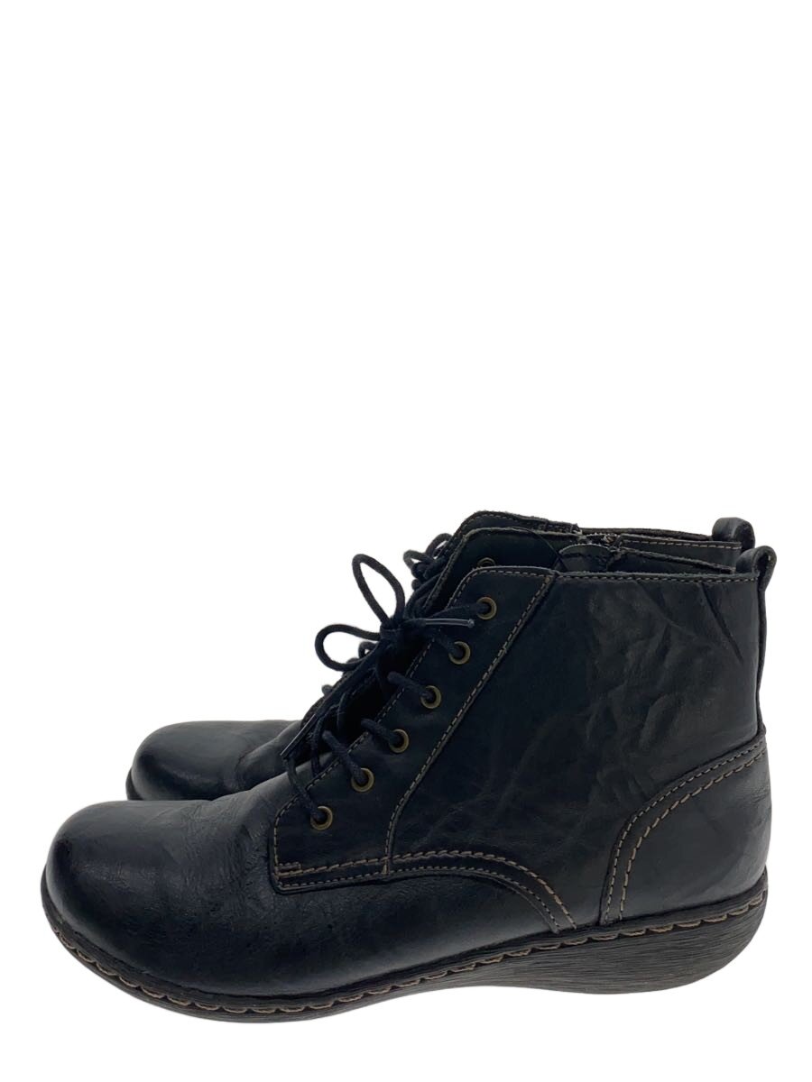【ブランド】Clarks 【ブランドカナ】クラークス 【型番】 【程度】D 【サイズ】24．5cm 【メインカラー】ブラック 【素材・生地】 【キーワード】　　　/ 2026/03/14 セカンドストリート三軒茶屋店【4988】【中古】Clarks◆SOFT CUSHION/ショートブーツ/24.5cm ブランド Clarks 型番 カラー ブラック 柄 素材・生地 >色・素材について サイズ 24．5cm>サイズ表示について 実寸（cm） 【ブーツ】 ヒール：2.5 / 高さ：14.5 / ソール全長：25 【その他】 その他サイズ：/ 商品は　セカンドストリート三軒茶屋店の店頭にて販売しております。商品に関するお問合わせは、お電話(TEL:03-6453-2635)にて、問合わせ番号：2334682517951をお伝えください。 配送方法やお支払い方法に関するお問い合わせは、サポートセンターまでご連絡をお願いします。 ※お電話の対応は営業時間内のみとなります。お問い合わせフォームでお問い合わせの際はご注文番号をご記入下さい この商品に関する出品店舗からのコメント 内側に劣化がございます。