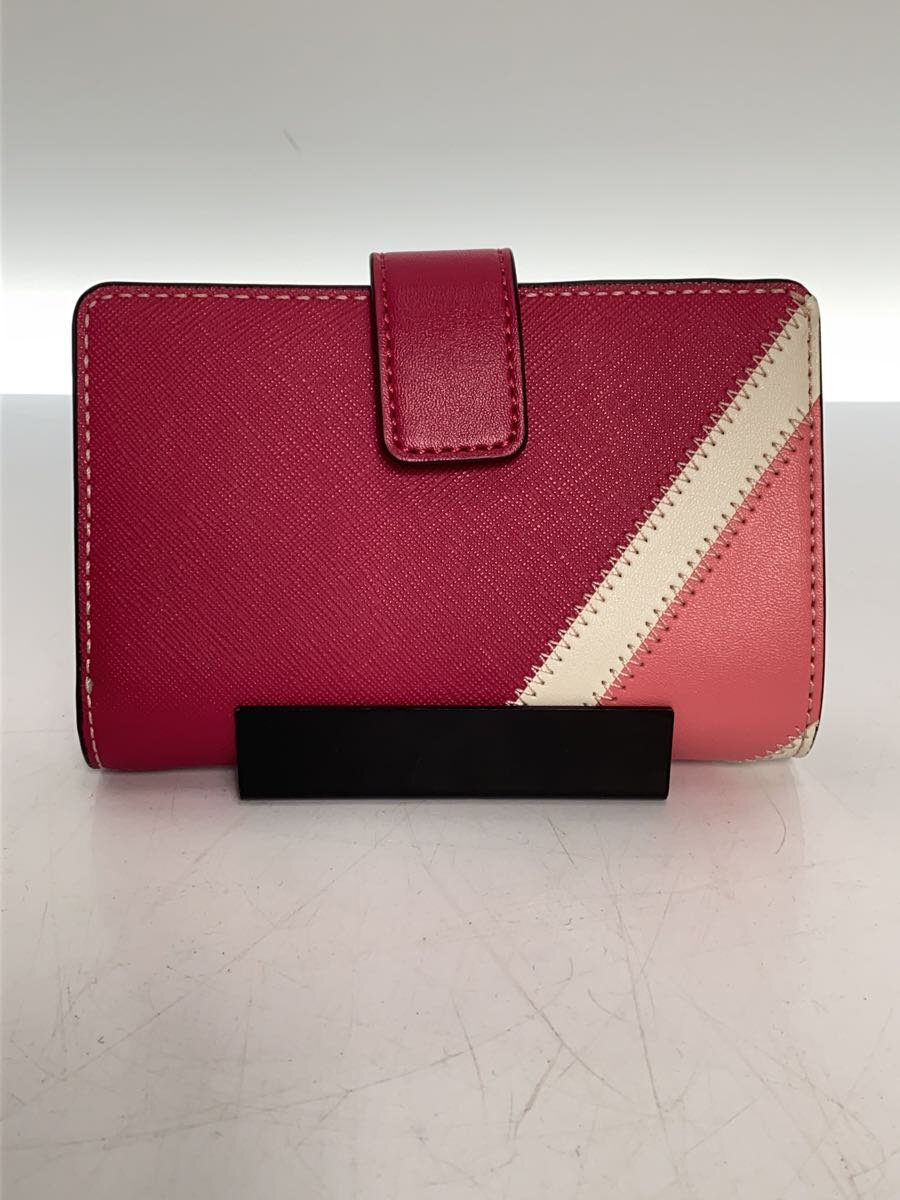 【中古】MICHAEL KORS◆2つ折り財布/--/PNK/レディース【服飾雑貨他】
