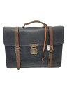 【中古】DOLCE&GABBANA◆3WAY/DOLCE&GABBANA ドルチェアンドガッバーナ/ブリーフケース/レザー/ブラック/無地【バッグ】