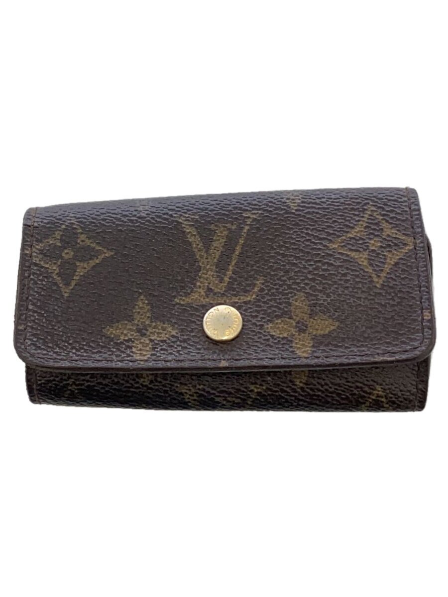 【ブランド】LOUIS VUITTON 【ブランドカナ】ルイヴィトン 【型番】M62631 【程度】C 【サイズ】 【メインカラー】ブラウン 【素材・生地】PVC（ビニール） 【キーワード】　　 2025/08/02 セカンドストリート一社店【4065】【中古】LOUIS VUITTON◆ミュルティクレ4_モノグラム・キャンバス/PVC/BRW ブランド LOUIS VUITTON 型番 M62631 カラー ブラウン 柄 素材・生地 PVC（ビニール）>色・素材について サイズ >サイズ表示について 実寸（cm） 【ウォレット】 縦：5.5 / 横：10 / 厚み：1 【その他】 その他サイズ：/ 商品は　セカンドストリート一社店の店頭にて販売しております。商品に関するお問合わせは、お電話(TEL:052-789-0026)にて、問合わせ番号：2340653718005をお伝えください。 配送方法やお支払い方法に関するお問い合わせは、サポートセンターまでご連絡をお願いします。 ※お電話の対応は営業時間内のみとなります。お問い合わせフォームでお問い合わせの際はご注文番号をご記入下さい この商品に関する出品店舗からのコメント 1錆あり全体的に使用感あり