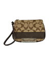【中古】COACH◆ポーチ/--/BRW【バッグ】