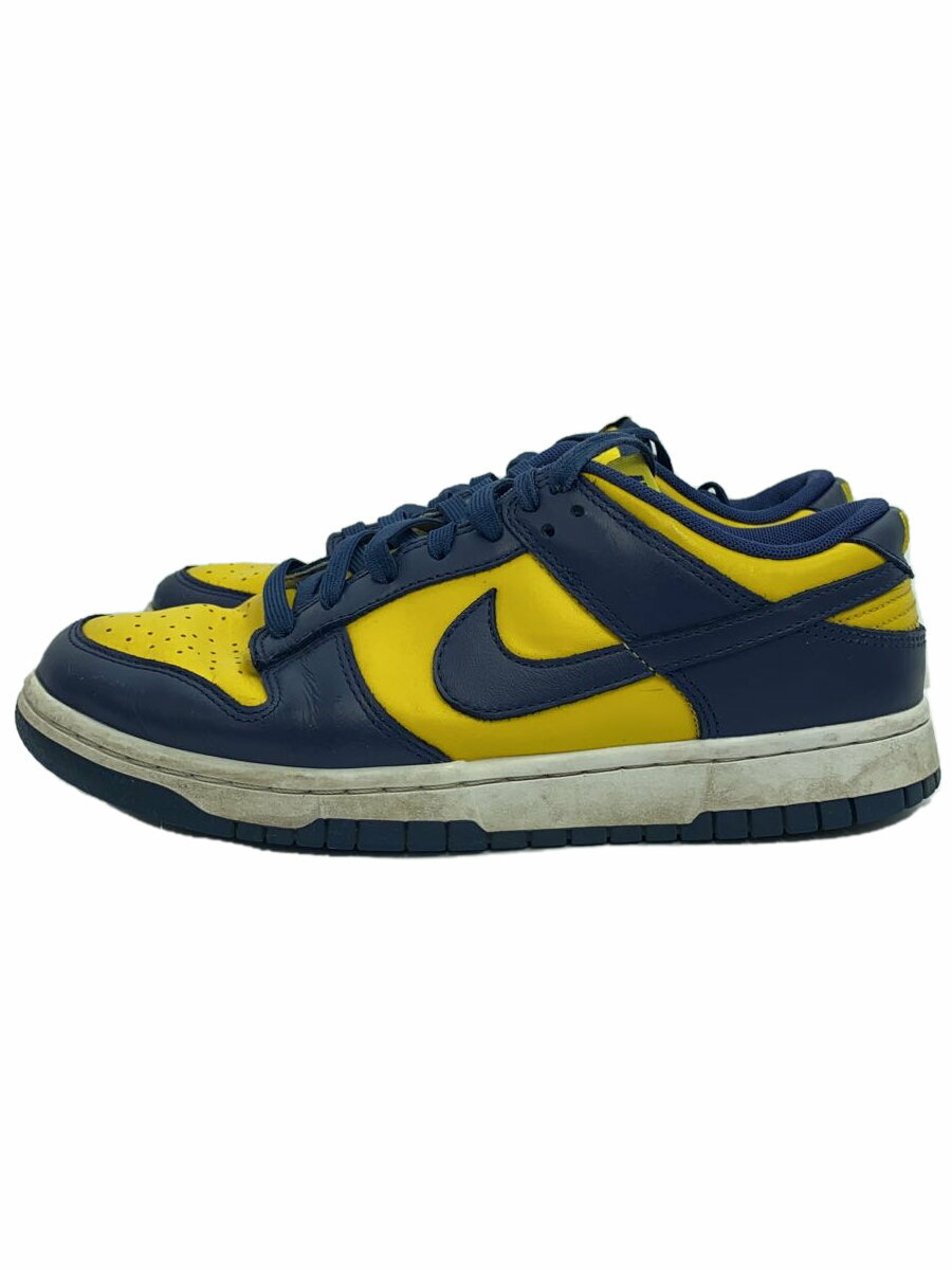 NIKE◆DUNK LOW RETRO/ダンク ロー レトロ/25.5cm/YLW/DD1391-700/Michigan//