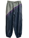 【中古】RhodolirioN◆ボトム/1/ナイロン/NVY/PS1057/Switching Pattern Balloon Pants【レディースウェア】