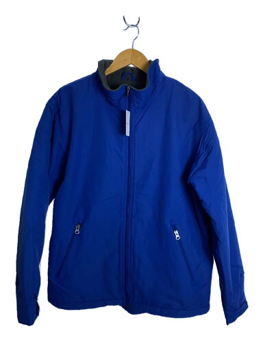 【中古】LANDS END◆スコールジャケット/90s/M/ナイロン/BLU/アニマル【メンズウェア】 【中古】LANDS END◆スコールジャケット/90s/M/ナイロン/BLU/アニマル【メンズウェア】