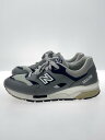 【中古】NEW BALANCE◆ローカットスニーカー/26cm/GRY/CM1600LG【シューズ】