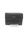 【中古】FURLA◆3つ折り財布/レザー/