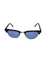 【中古】Ray-Ban◆サングラス/ウェリントン/プラスチック/ブラッ...(4)