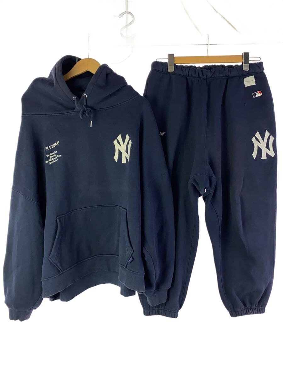 【中古】APPLEBUM◆セットアップ/XL/コットン/NVY//【メンズウェア】