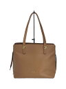 【中古】FURLA◆トートバッグ/レザー/BRW【バッグ】