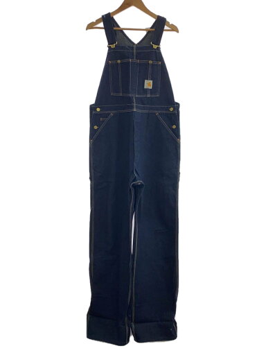 【中古】Carhartt◆100周年/日本製/オーバーオール/36/デニム/IDG/E520-0908【メンズウェア】 【中古】Carhartt◆100周年/日本製/オーバーオール/36/デニム/IDG/E520-0908【メンズウェア】