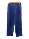 【中古】JELADO◆ANTIQUE GARMENTS/モールスキン/シンチバック/ストレートパンツ/M/コットン/BLU【メンズウェア】(4)